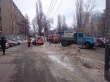 В Октябрьском районе города Саратова продолжаются работы по очистке территории от снега и наледи 