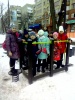 Учащиеся Октябрьского района посетили экскурсию «Загадки сквера» на бульваре по улице Рахова