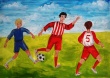В Детской школе искусств № 10 прошел конкурс рисунка и плаката «Россия – футбольная страна!»