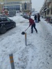 Предприятия промышленности и потребительского рынка приняли участие в уборке снега 