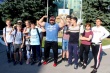 Вячеслав Максюта провел занятие по физической подготовке с членами отряда «Юный друг полиции» 