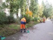 В Ленинском районе продолжаются работы по уборке территорий в рамках месячника по благоустройству