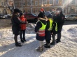 Госавтоинспекция города Саратова и отряд ЮИД провели акцию для пешеходов