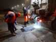 В ночь на четверг проводились работы по ямочному ремонту ул. Тархова 