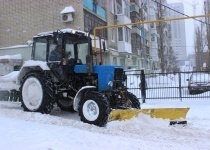 С начала зимы с территории Саратова вывезено порядка 654 000 куб. м снега