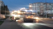 Михаил Исаев и Роман Бусаргин проинспектировали ход работ по ремонту дорог в Саратове в ночное время
