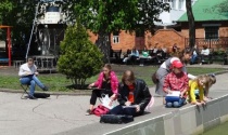 Учащиеся  МБУДО «Детская школа искусств № 8» города Саратова ежедневно выходят на пленэр