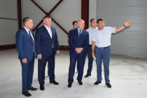 Валерий Радаев и Михаил Исаев посетили мусоросортировочный комплекс в Заводском районе