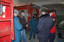 Сотрудники районной администрации и представители депутатского корпуса посетили пожарный пост в пос. Красный Текстильщик
