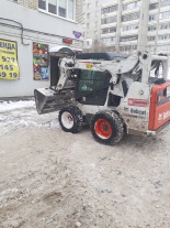 В Ленинском районе основной упор направлен на очистку и расширение от снега центральных магистралей 