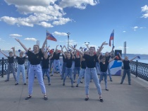 На Новой Набережной состоялась концертно-развлекательная программа «Моя Россия»