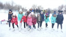 Школьники поселка Жасминный приняли участие в зимних соревнованиях