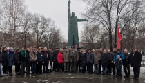 В школе  № 24 Кировского района  прошел митинг, посвященный Дню войск национальной гвардии России 