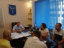 Первый заместитель главы администрации Фрунзенского района провел рабочее совещание с представителями профильных организаций