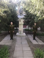 В Октябрьском районе состоялись вахты памяти у мемориалов, посвященных Великой Отечественной войне