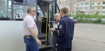 Сотрудники комитета муниципального контроля обследовали городской общественный транспорт