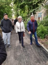 Лада Мокроусова встретилась с жителями дома № 15 по ул. Куприянова