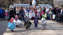 Малыши Октябрьского района участвовали в «Космическом дефиле»