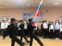 В общеобразовательных учреждениях Октябрьского района состоялись патриотические мероприятия