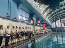 Муниципальной спортивной школе олимпийского резерва №11 по прыжкам в воду - 55 лет
