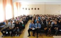 О преимуществах военной карьеры рассказали сегодня учащимся образовательных учреждений Ленинского района