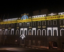 В Саратове начали использовать архитектурное освещение