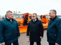 Михаил Исаев: «В рамках контроля за подготовкой к зимнему сезону посетил базу МБУ «Служба благоустройства Кировского района» 