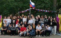 Во Фрунзенском районе состоялось закрытие четвертой смены в летнем лагере «Маяк»