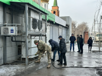 В Заводском районе прошел рейд за соблюдением правил благоустройства