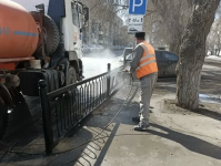 В городе ведутся работы по содержанию элементов улично-дорожной сети