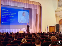 Мария Киселева выступила в Саратове с лекцией от Общества «Знание»