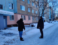 Проверка дворовых территорий в Гагаринском районе