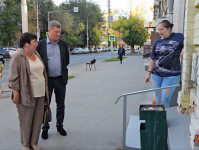 В Октябрьском районе продолжаются обходы объектов потребительского рынка по поручению главы города Михаила Исаева