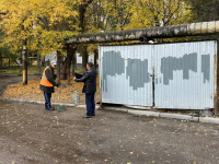 В Заводском районе продолжаются рейды по местам накопления ТКО