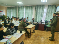 Урок мужества в Гагаринском районе Урок мужества в Гагаринском районе