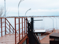 Завершены работы на причале в селе Синенькие Завершены работы на причале в селе Синенькие