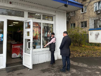 Продолжается проверка территорий, прилегающих к торговым объектам