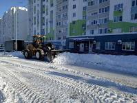 Продолжаются мероприятия по уборке города от снега и наледи
