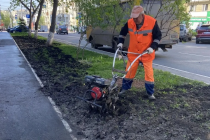 Продолжаются работы по благоустройству