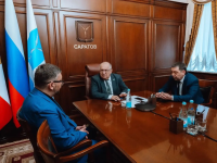 Игорь Молчанов встретился с новым руководителем Саратовского филиала ПАО «Т Плюс» Игорь Молчанов встретился с новым руководителем Саратовского филиала ПАО «Т Плюс»