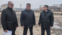 Михаил Исаев обсудил строительство ливневого коллектора у стадиона «Спартак»