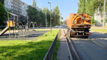 Уборка города продолжается
