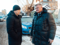 Глава города Михаил Исаев проехал по улицам Саратова и проверил ход работ по комплексной уборке