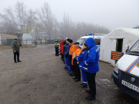 Проведение тактико-специального учения по предупреждению и ликвидации последствий опасных природных явлений, вызванных снежными заносами на автодорогах муниципального образования «Город Саратов» Проведение тактико-специального учения по предупреждению и ликвидации последствий опасных природных явлений, вызванных снежными заносами на автодорогах муниципального образования «Город Саратов»