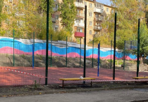 На территории Фрунзенского района завершены работы по реализации инициативного проекта «Обустройство универсальной спортивной площадки»