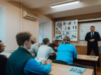 Михаил Исаев: «Провел встречу с выпускниками, которые недавно закончили обучение и скоро приступят к работе в качестве вагоновожатых»