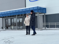 Председатель городского комитета по физической культуре и спорту проверил состояние ледового покрытия катков