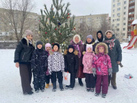 Юные саратовцы подготовили поздравление для ветерана Великой Отечественной войны