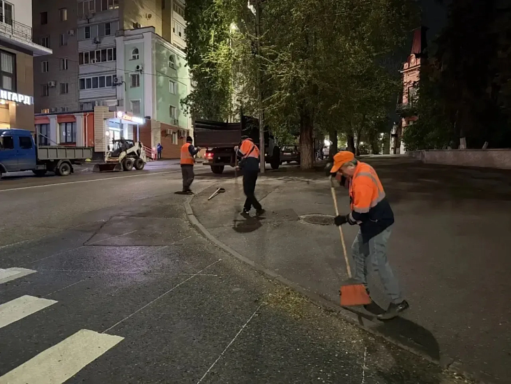 Продолжаются работы по благоустройству