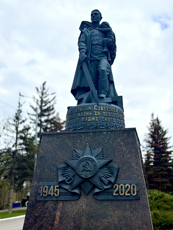 Дорогами памяти: копия монумента «Воин-Освободитель» на Соколовой горе
